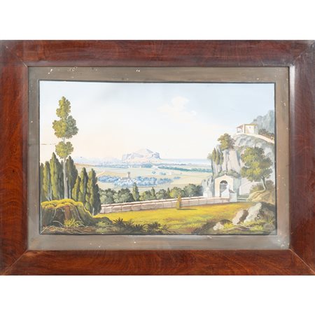 ANONIMO DEL XIX SECOLO, Gouache su carta