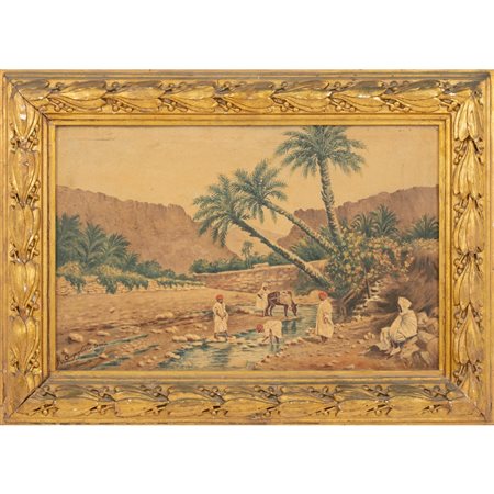 PITTORE DEL XX SECOLO, Olio su tela