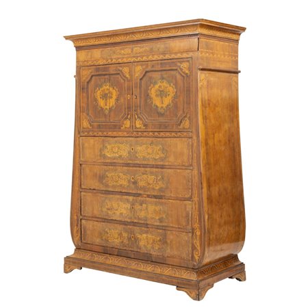 MANIFATTURA SICILIANA PRIMA METÀ DEL XIX SECOLO, Chiffonnier