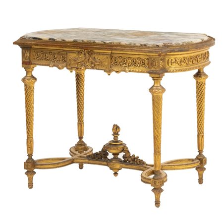 MANIFATTURA ITALIANA DEL XIX SECOLO, Tavolo da centro