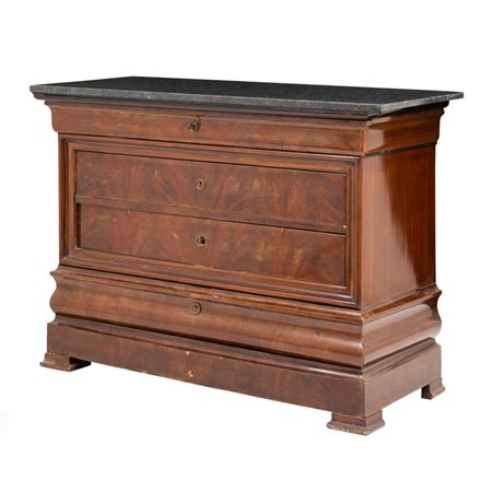 MANIFATTURA FRANCESE DEL XIX SECOLO, Cassettone