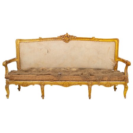 EBANISTERIA SICILIANA DEL XIX SECOLO, Divano