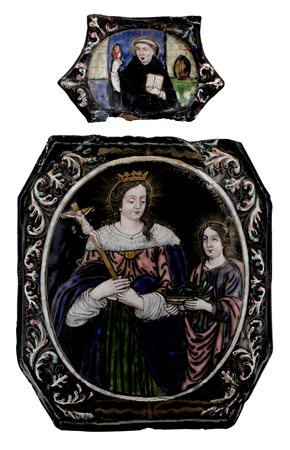 Pierre Nouailher (1657 - 1717)
Santa Giovanna; San Domenico