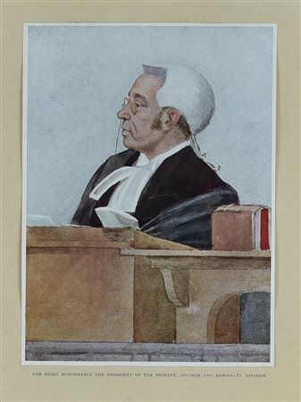 THE RIGHT HONOURABLE THE PRESIDENT OF THE PROBATE; DIVORCE AND ADMIRALTY...