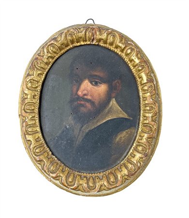 Artista del secolo XVIII

"Ritratto di gentiluomo"
olio su tavola ovale (cm 13,