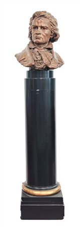 Scultore dell'inizio del secolo XIX 
Mezzo busto di Beethoven (?) in terracotta