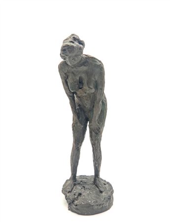 Luigi Broggini (Attribuito)

"Figura femminile" 
scultura in bronzo (h cm 39) (d