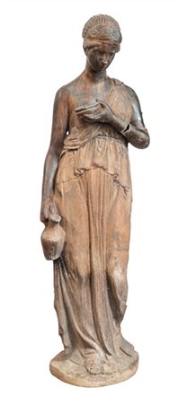 Scuola del secolo XIX

"Ebe" 
scultura in bronzo da un modello classico (h cm 1