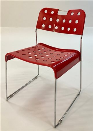 Rodney Kinsman Sedia modello "Omstak". Produzione Bieffeplast, Italia, anni '70.