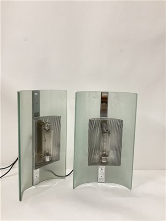 Norman Foster Due diffusori per lampade da terra modello "Nomos-ALF". Produzione