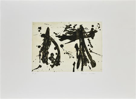 Susanna Baroffio SENZA TITOLO acquaforte, cm 24,5x34,5, su foglio cm 50x70;...