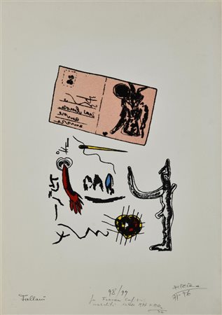 Marcello Pirro SENZA TITOLO, 1971-1976 serigrafia, cm 50x35,5; es. 98/99...