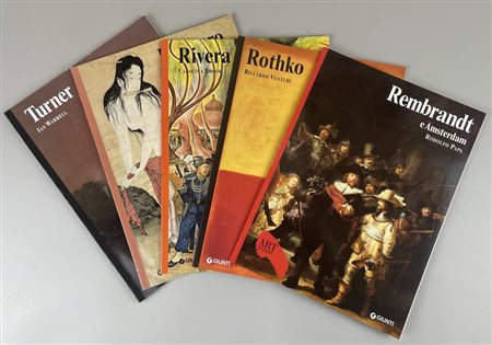 LOTTO DI 5 ART DOSSIER - Rodolfo Papa, REMBRANDT E AMSTERDAM - Riccardo...