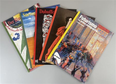 LOTTO DI 5 ART DOSSIER - Claudia Salaris, FUTURISMO, LA PRIMA AVANGUARDIA -...