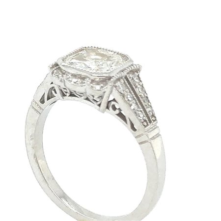 ANELLO IN 4.26 GR VINTAGE CON DIAMANTI E BRILLANTI - RNG30208