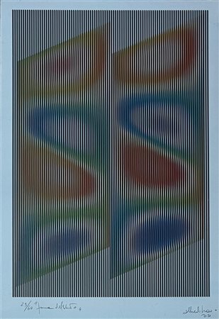 Alberto Biasi “Forma del vento” 2021