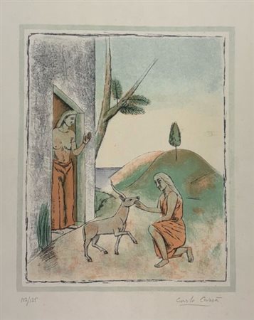 Carlo Carrà “Le figlie Loth” 1961