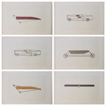 Gianni Piacentino “Vehicles-Sculptures. Wall-Sculptures”
1971