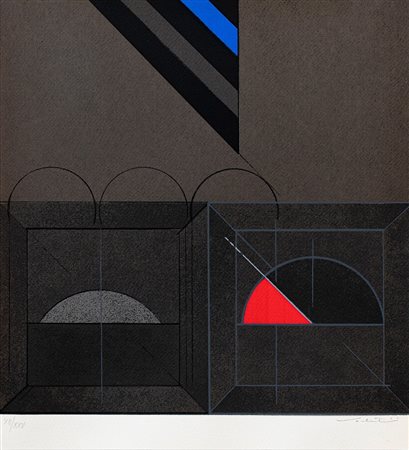 Walter Valentini “Urbino: nero, polvere, argento” 1977