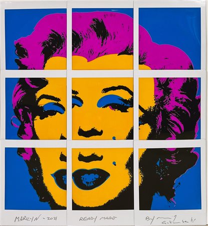 Maurizio Galimberti “Marilyn mosaic” 2012