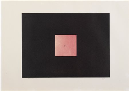 Li Yuan-chia "Senza titolo" 
litografia a colori
cm 35x47
Firmata in basso a sin