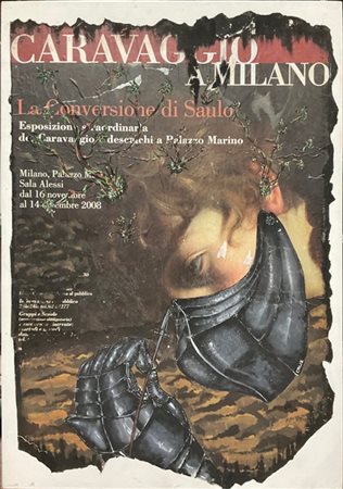 Iena Cruz (Federico Massa) "Risveglio" 2009
acrilico su poster applicato su comp