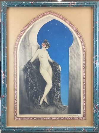Louis Icart "Spanish Nights" 1926
acquaforte, puntasecca e acquatinta
Lastra (cm