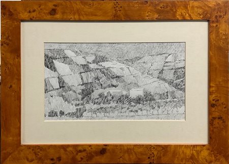 Neri Pozza "Senza titolo" 
china su carta
cm 21x37
firmato e dedicato in basso a