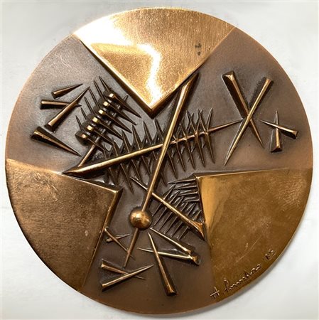 Arnaldo Pomodoro "Medaglia per FAI - Fondo per l'Ambiente Italiano" 1985
bronzo