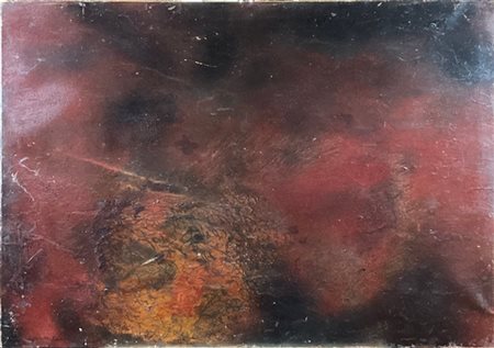 Costantino Guenzi "Foresta 3" 1978
olio su carta intelata
cm 71x99,5
firmato in