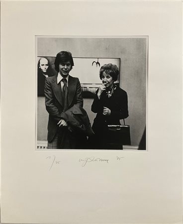 Urs Luthi "Senza titolo" 1975
stampa vintage alla gelatina sali d'argento montat