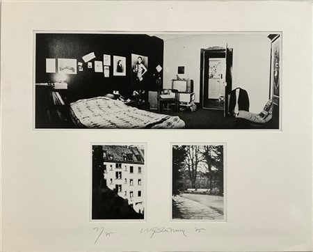 Urs Luthi "Senza titolo" 1975
stampa vintage alla gelatina sali d'argento montat