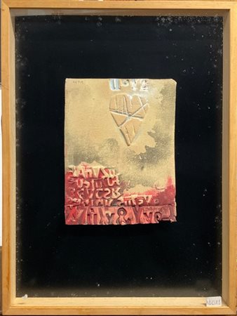 Giorgio Celiberti "Verso destini incerti" 1994
terracotta policroma
cm 28x22
fir