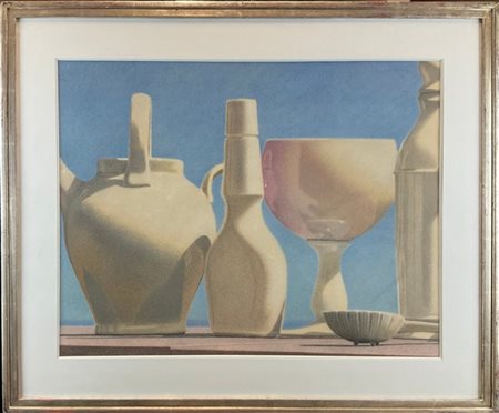 Randall Morgan "Natura morta n.3" 
matita grassa su carta
cm 49x64
firmato in ba