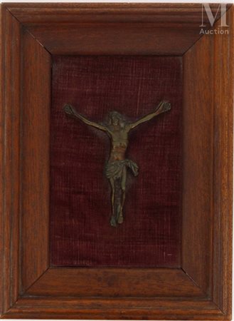 Christ d'applique Figure d'applique en bronze représentant le Christ France,...
