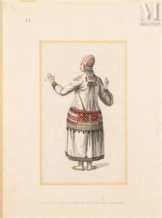 [RUSSIE] John DADLEY (1767-1817), d'après Costumes de l'Empire Russe Ensemble...