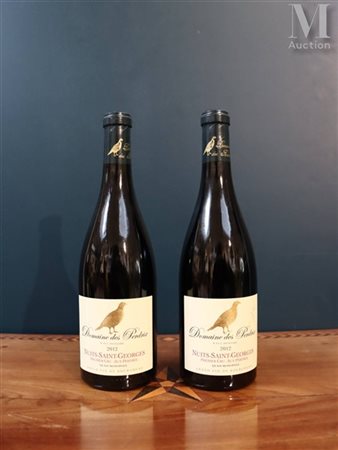 BOURGOGNE (Nuits-Saint-Georges) 2 bouteilles de Nuits-Saint-Georges premier...