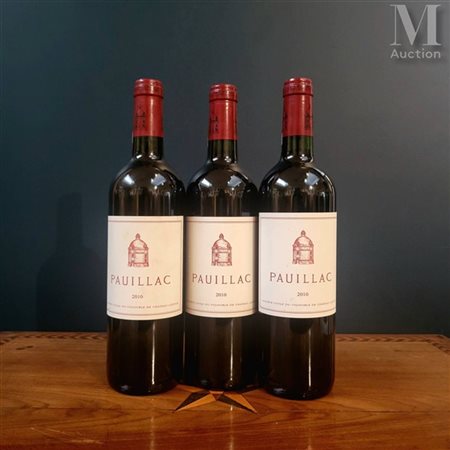 BORDEAUX (Pauillac) 3 bouteilles de Pauillac de Château Latour, 2010 VVV...