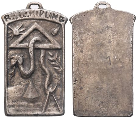  
Medaglia R. L. "Kipling" (43,5 mm) 
 