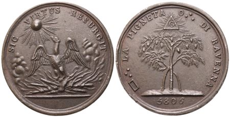  
Medaglia "La Pigneta" O. Di Ravenna 5806 (53 mm) 
 