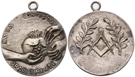  
Medaglia R. L. "Concordia" Or. Di Firenze (35,2 mm) 
 