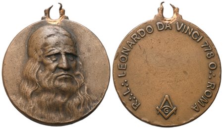  
Medaglia R. L. "Leonardo Da Vinci" 778 O. Roma (32,7 mm) 
 