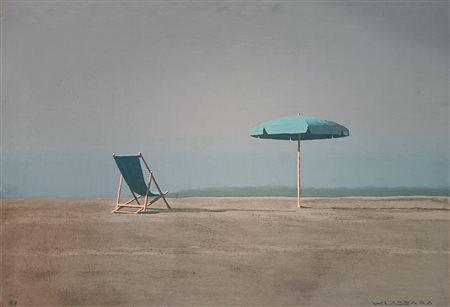 LAZZARO WALTER Roma (Roma) 1914 MeriggioSe Serigrafia polimaterica su faesite...