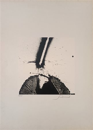 SCANAVINO EMILIO Genova (Ge) 1922 Tramatura 1970 Serigrafia su carta es....