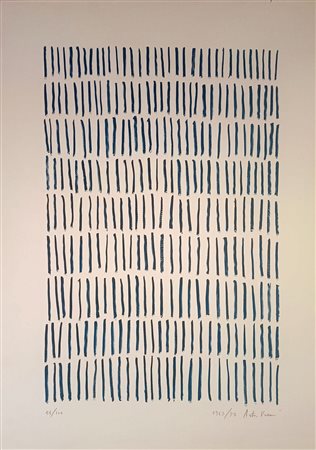 VERMI ARTURO Bergamo (Paderno d'Adda) 1928 Diario 1963 Litografia su carta...