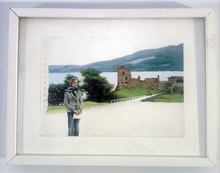 CORONA DAVIDE Piacenza (Pc) 1981 Senza titolo Mista su carta 20,00x30,00...