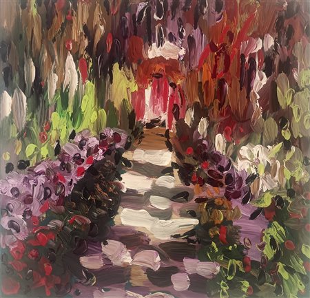 MAFFEZZONI MAURO Rovereto (Tn) 1960 V77 2009 Acrilico su tela 50,00x50,00...