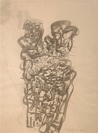 CHIGHINE ALFREDO Milano (Mi) 1914 A mamma Lucia (bar Jamaica) 1963 Mista su...