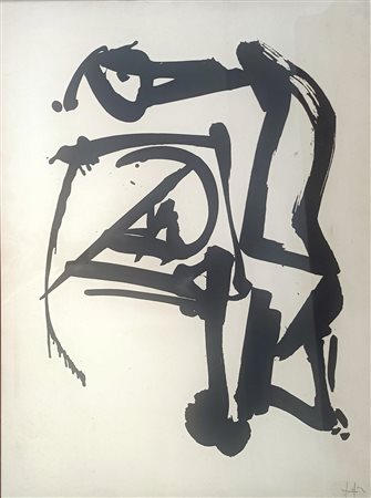 VEDOVA EMILIO Venezia (Ve) 1919 Senza titolo 1970 litografdia su carta...