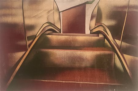 FIRMA INDECIFRATA N.D. ( -) 1900 Senza titolo Acrilico su tela 20,00x30,00...